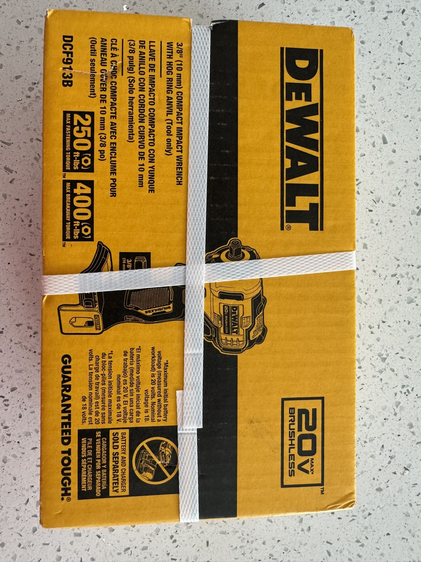New DeWalt 3/8 Compact Impact Wrench