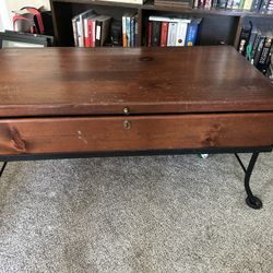 Blanket Chest/Coffee Table With Storage