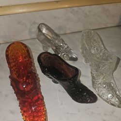 Collectable Glass Shoes 