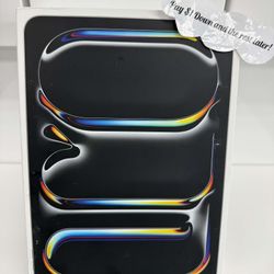 Apple IPad Pro 11 Inch Oled M4 Tablet  - Pay $1 To Take It Home Today and pay the rest later.