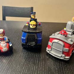 Paw Patrol Vehicles (complete)