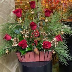 Christmas Flower Arrangement