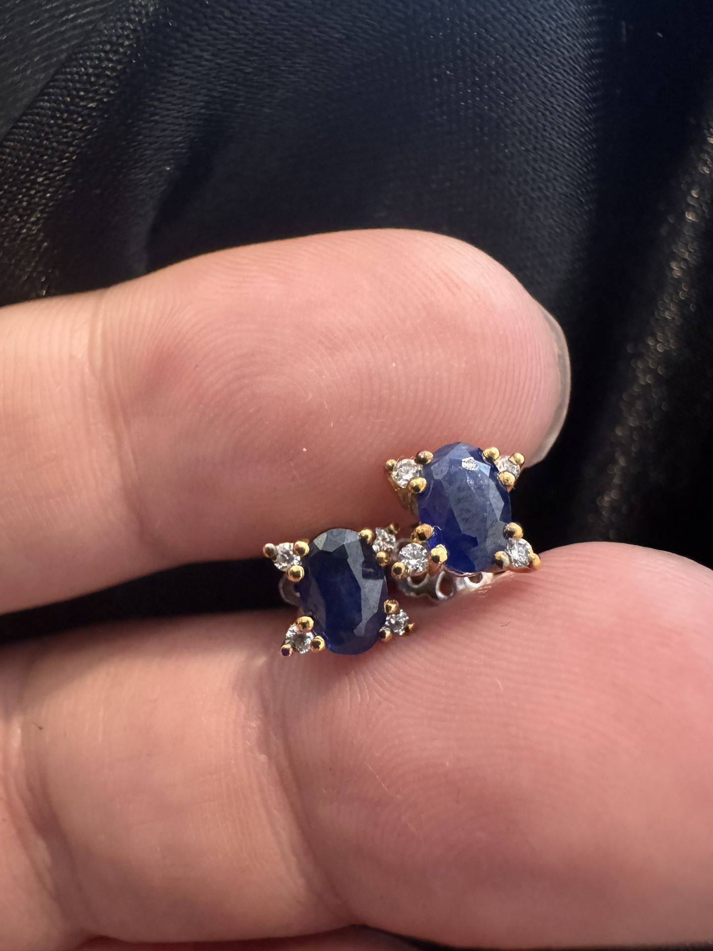 Women’s Royal Blue Studs Natural 