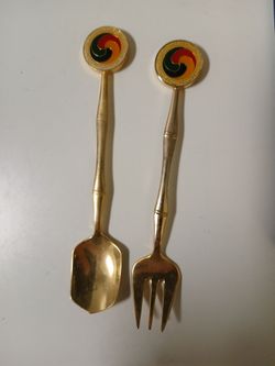 Korea spoon fork set