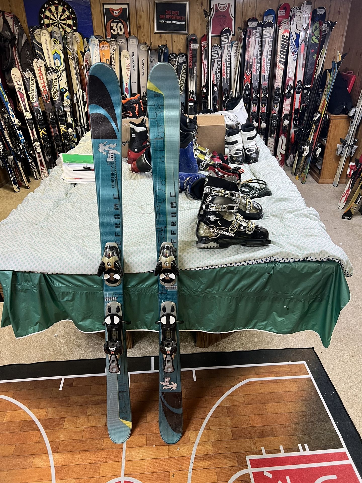 Salomon 151 Ski Package With Boots And Bindings