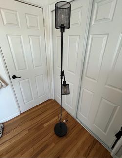Standing Black Floor Lamp