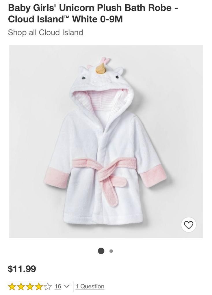 Target Unicorn Robe