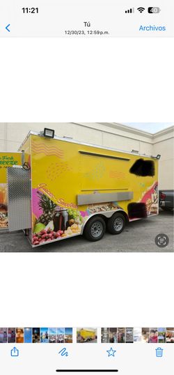 Vendo Juice Bar Cafetería + Food Tráiler