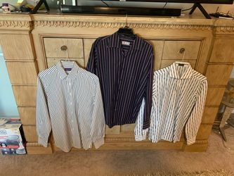 Three high end designer shirts in size large Ralph Lauren