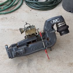 OMC 3.0 Exhaust Manifold & Carb