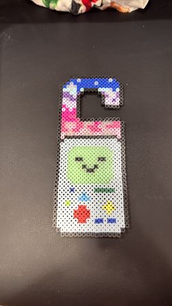 Bmo perler bead door hanger