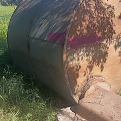 Vintage Tin Storage Tank