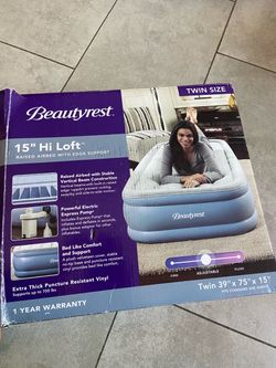 Beautyrest 15" Hi Loft Twin Air Mattress