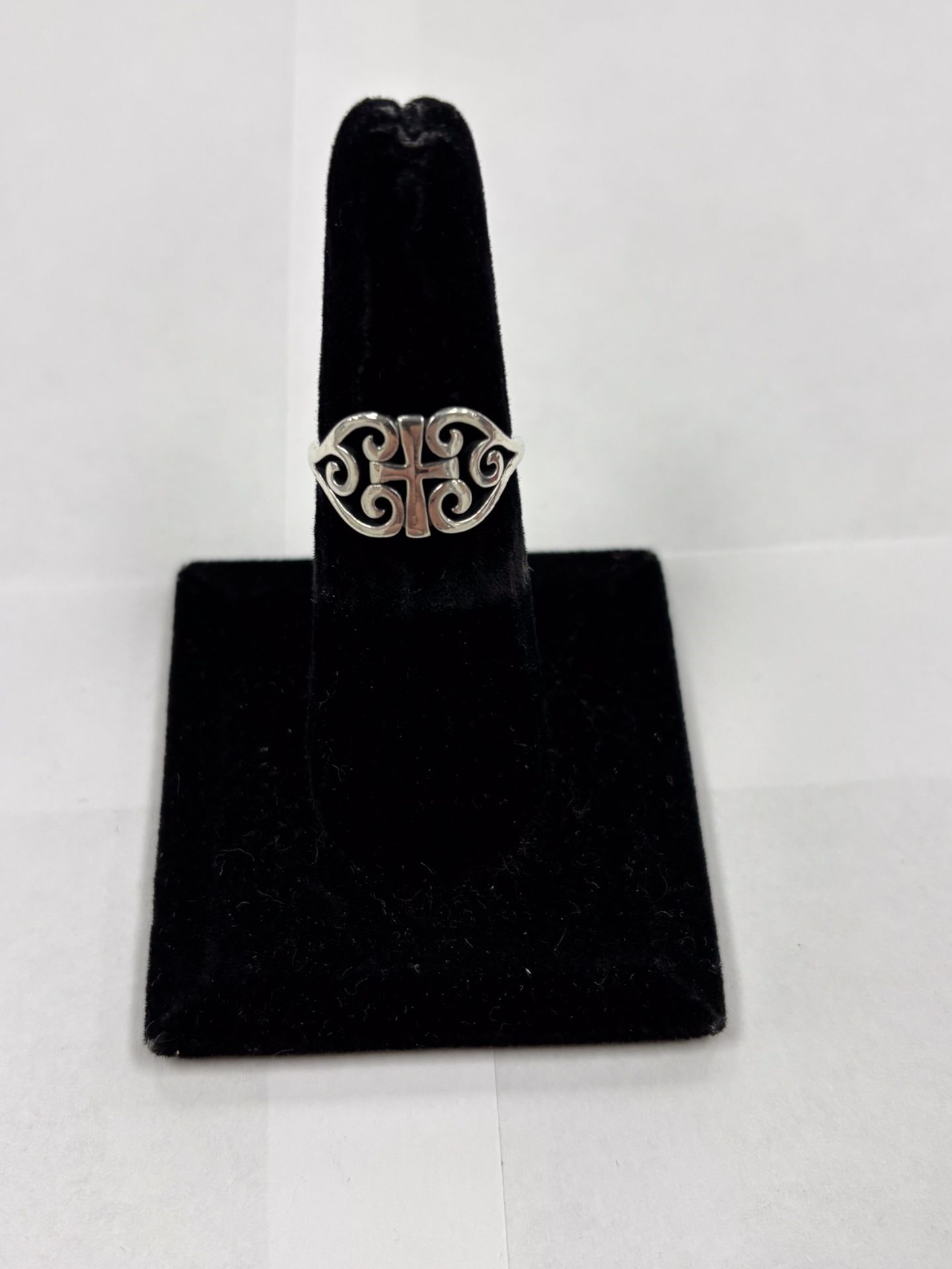 James Avery Scroll Cross Ring