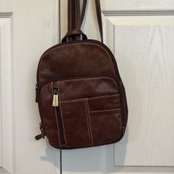 Leather Backpack