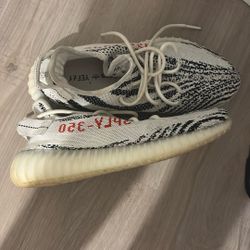 Zebra Yeezys 