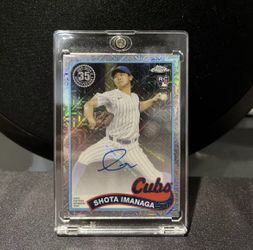SHOTA IMANAGA 2024 Topps Silver Pack Mojo RC Auto #2T89C-47 Cubs Refractor