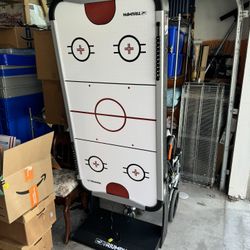 Portable air hockey table 60” x 30”
