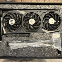 MSI GeForce RTX 3070 TI GAMING X Trio 8GB GDDR6X Graphics Card Original Box!
