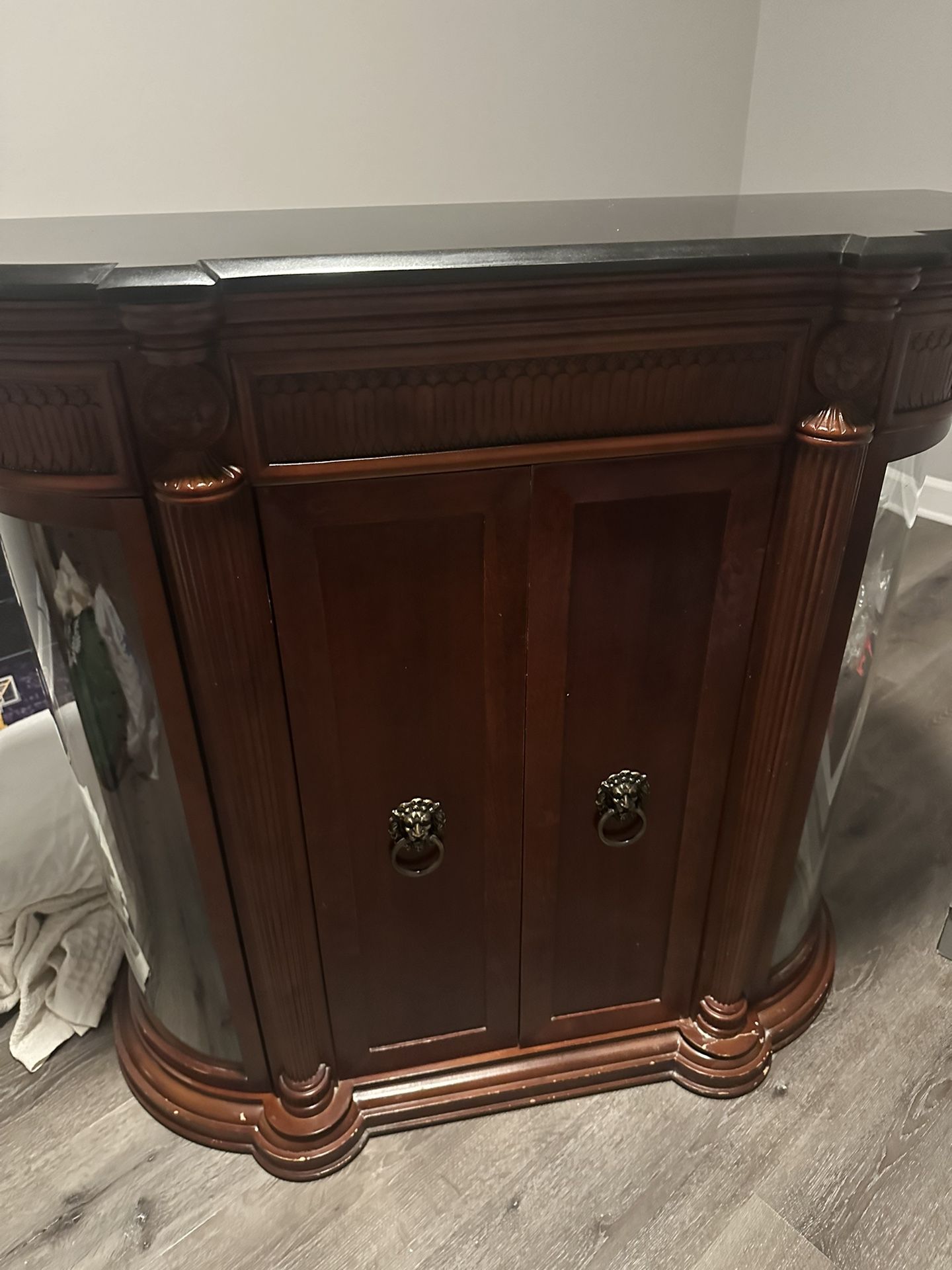 Wood Antique Bar/Holder