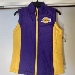 New! Lakers Women Vest Size S