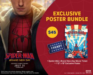 Spider-Man brand new day exclusive poster