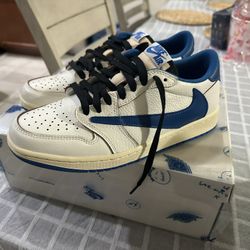 Jordan 1 Travis Size 8 Men  Only Extra Laces Pink 