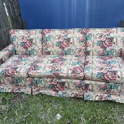 Free vintage floral couch