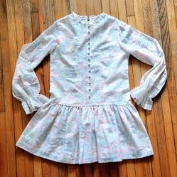 Vintage Cinderella Brand Flower Power Mod Style Retro Dress