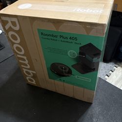 Roomba Plus 405 Robot Vacuum And Mop