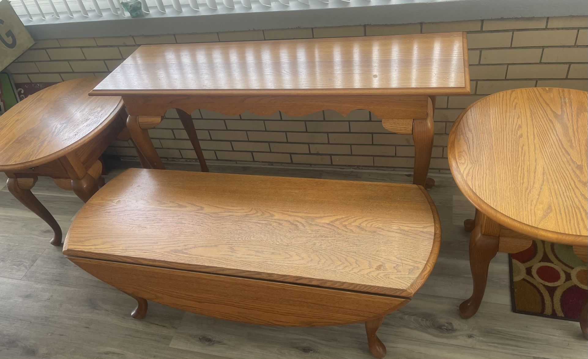 Four Piece Broyhill Living Room Tables