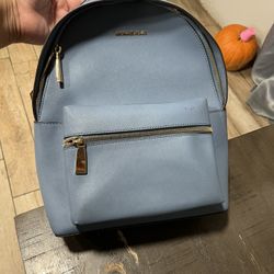 Blue Micheal Kors Purse 