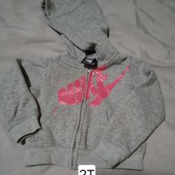 2t Girls Nike Hoody Sweatshirt