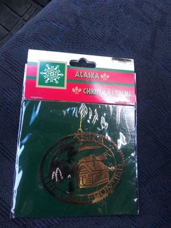 Alaska tree ornament