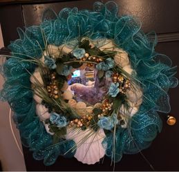 Handmade 3D Seaside Wreath
