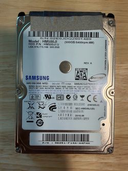 2.5" 500GB Laptop SATA Hard Drives (Samsung Spinpoint)