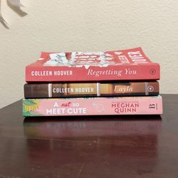 Paperback Books - Colleen Hoover Layla & Regretting You, Meghan Quinn A Not So Meet Cute