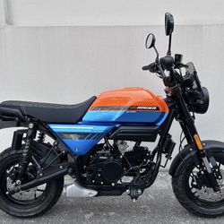 140cc Fully Automatic Oil Cooled Motorcycle Racer Bike 