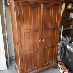Solid Wood Computer Desk