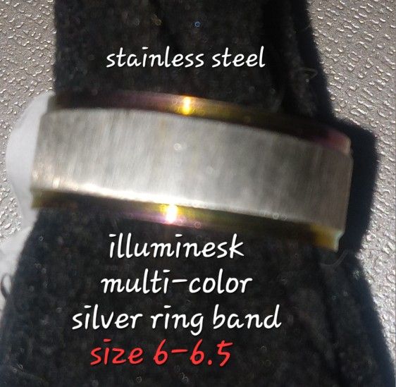 Illuminesk Gold And Silver SS Ring Bands