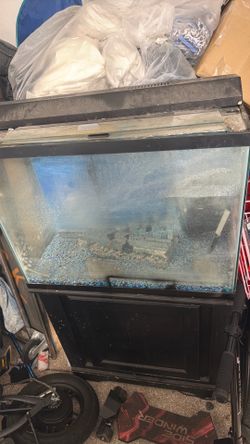 2 FREE BIG 75 GALLON FISH TANK WITH ACCESSORIES
