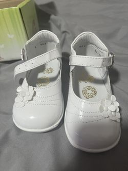 White Shoes For Little Girl