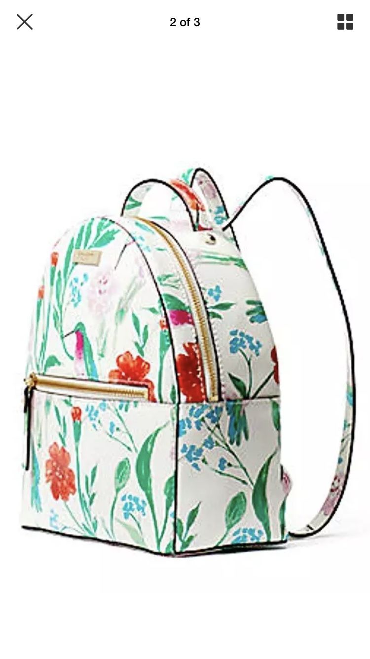 Kate spade hummingbird backpack top
