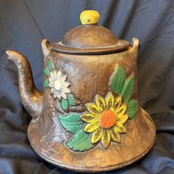 Vintage California Originals Tea Coffee Kettle Pot Cookie Jar