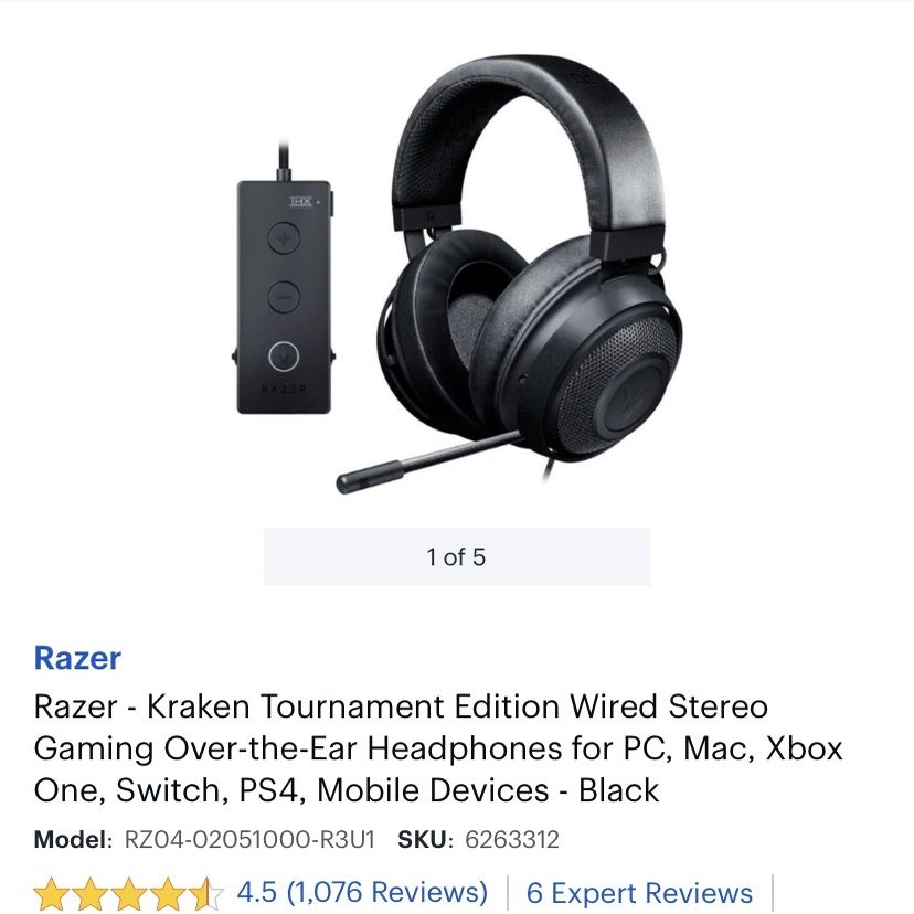 Gaming Headset For Ps4 Or Ps5