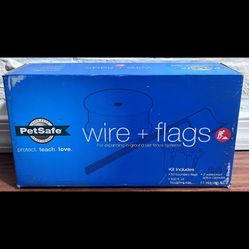 PetSafe Underground Fence Wire (500 feet) & (50) Flag Kit dog, Model PIG00-13769