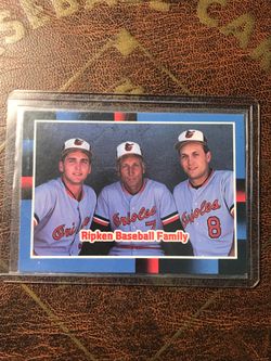 Cal Ripken Jr 1987 Leaf ⭐️Ripken Baseball Family ⭐️Orioles Card #625 Billy HOF