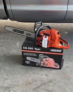 ECHO 24 in. 59.8 cc Gas 2-Stroke Rear Handle Timber Wolf Chainsaw