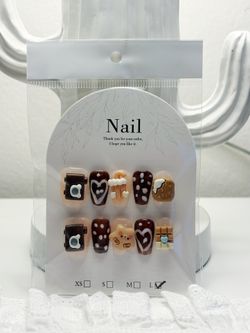 Size Large cute push on/press on nails