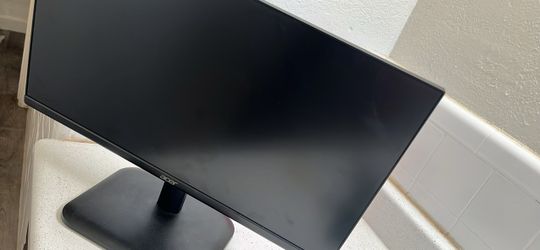 Acer 21.5 inch Black Desktop Monitor with Stand